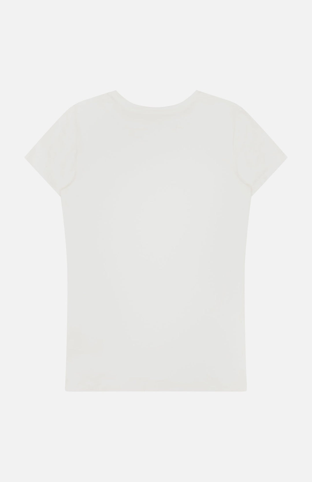 Soft Touch Short Sleeve Crewneck T-shirt - Cream