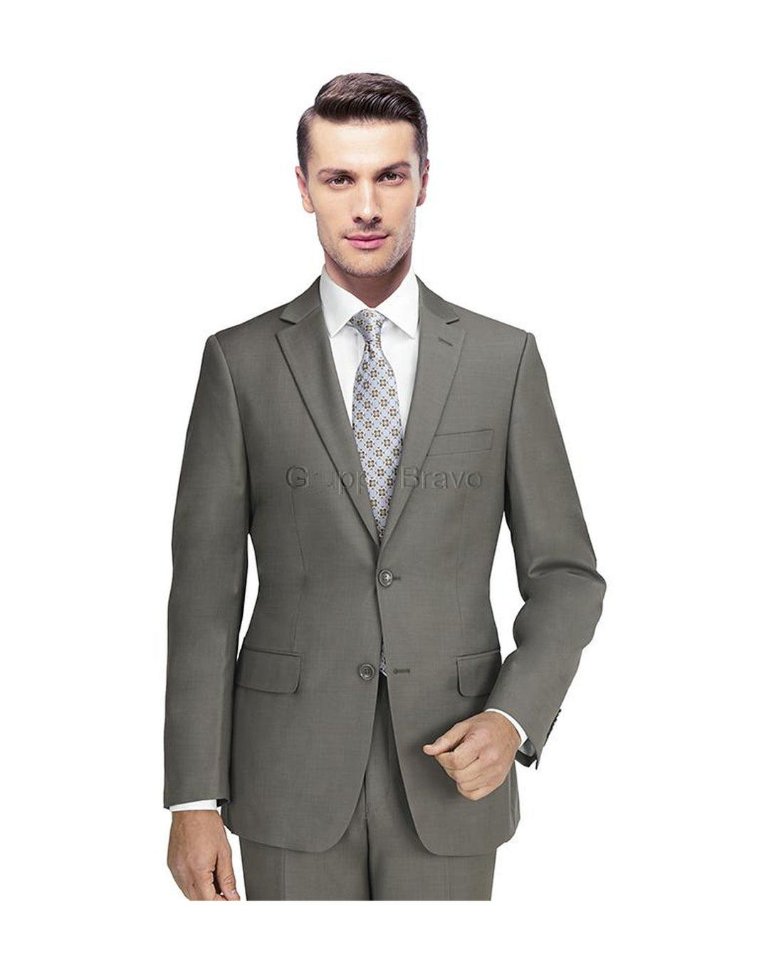 Mantoni Suit M40901-7 - Two-Button with Vest