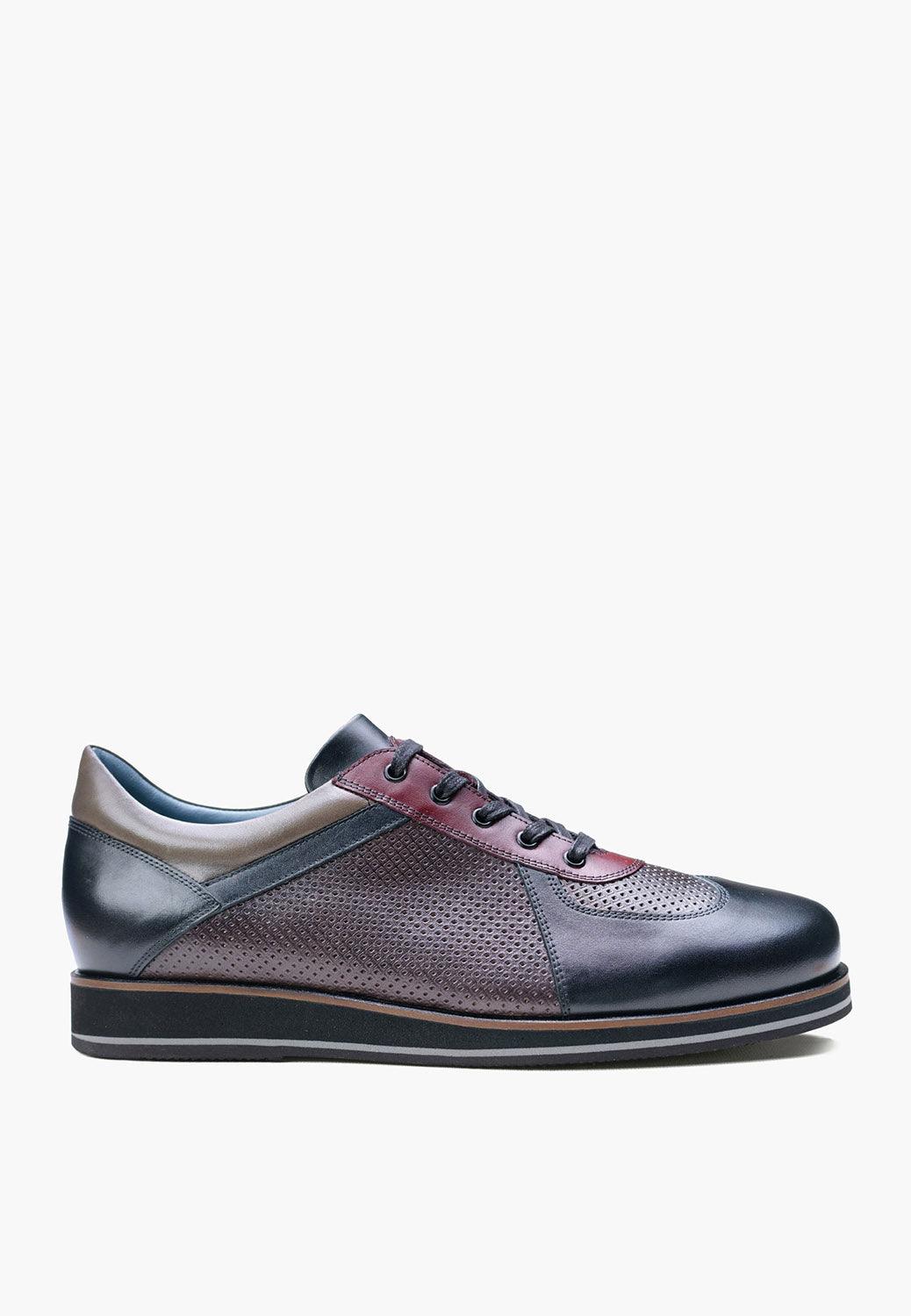 Melbourne Sneaker Black Grey - SEPOL Shoes