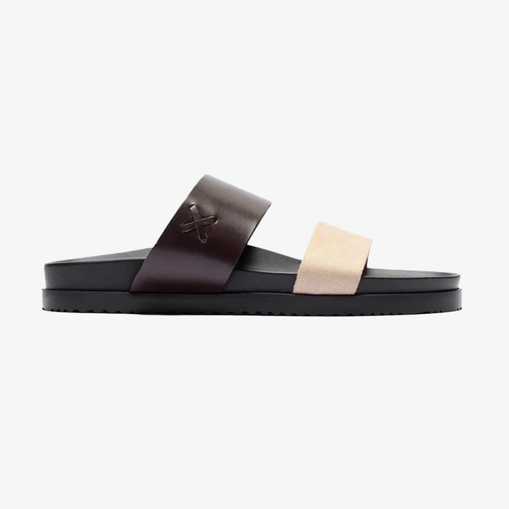 Women's Brown & Tan Cinturini Sandal