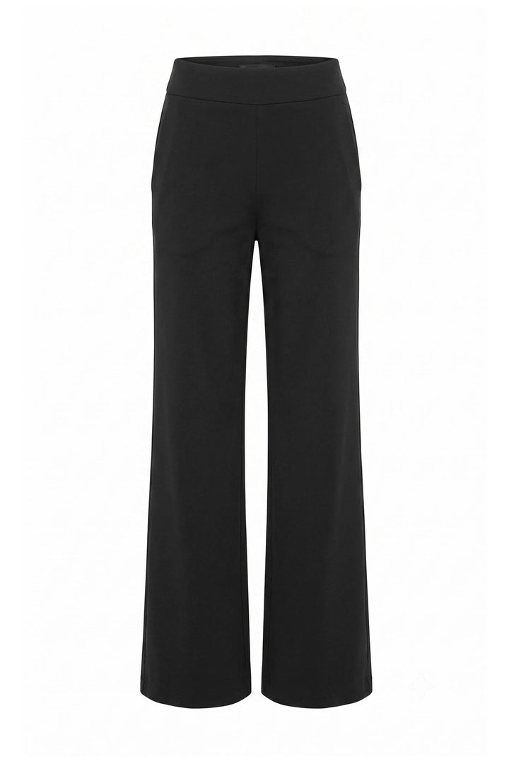 Mita Comfortable Travel Pull On Wide Leg Pant