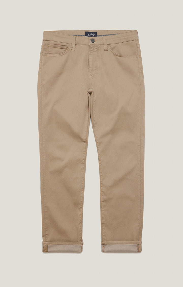 Charisma Relaxed Straight Pants - Sand Coolmax