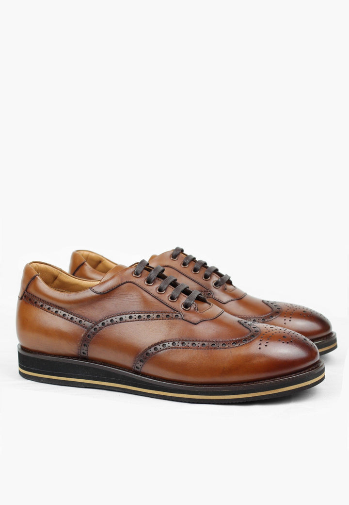 Oxford Sneaker Cognac - SEPOL Shoes