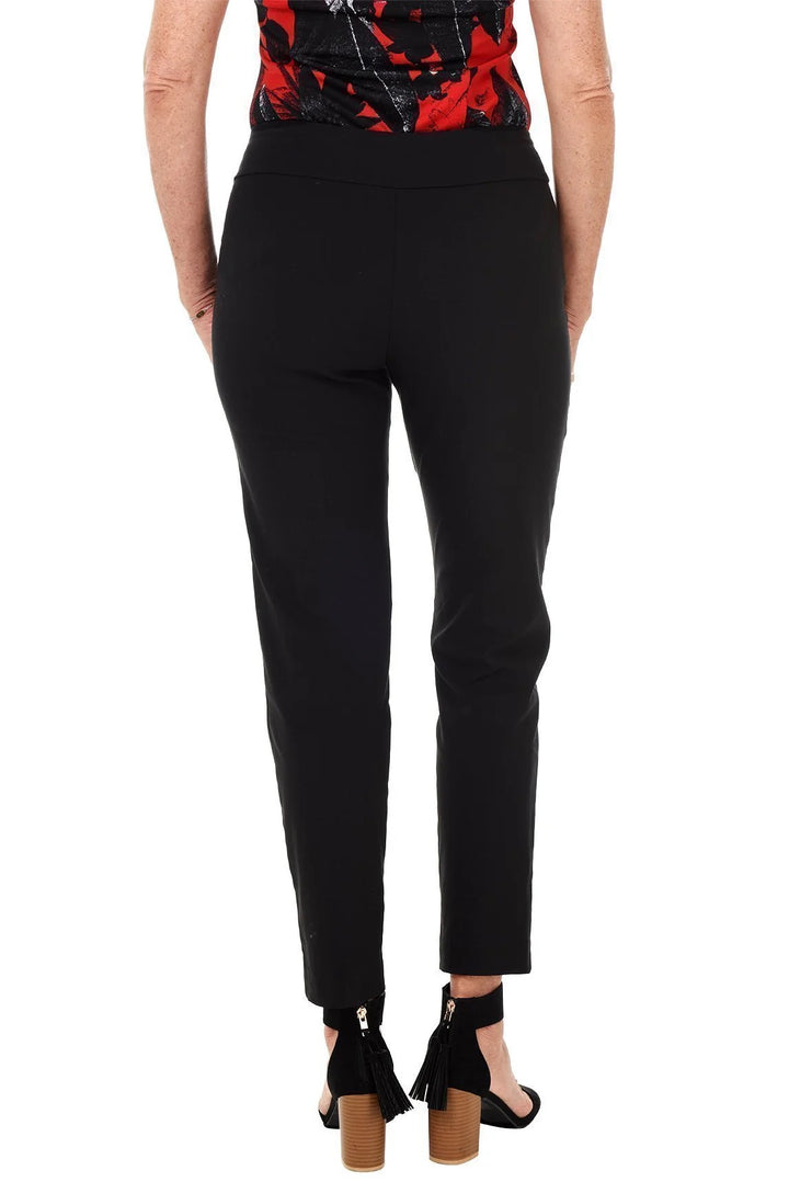 Pull-On Ankle Pant - BLACK
