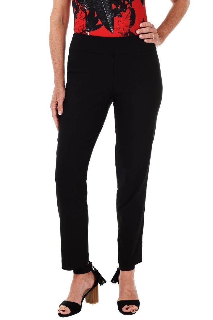 Pull-On Ankle Pant - BLACK