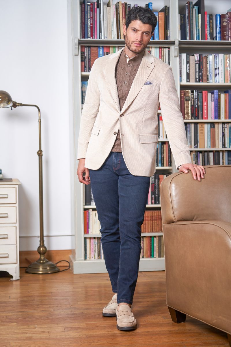 LORENZO W/O BIB IN BEIGE - 7 Downie St.®