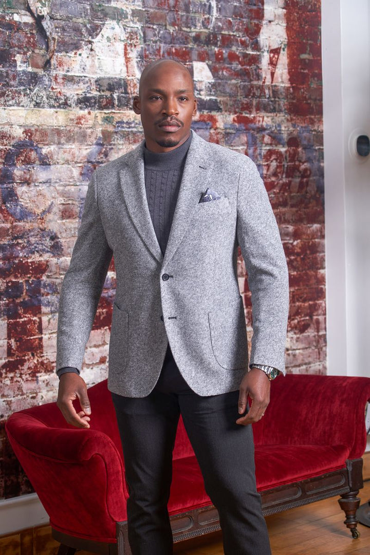 NORWAY JACKET IN GREY - 7 Downie St.®