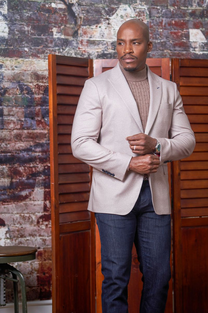 FRANCO JACKET IN BEIGE - 7 Downie St.®