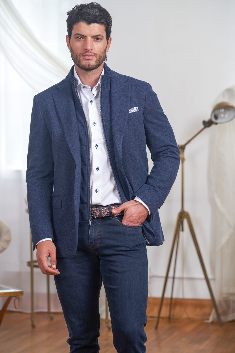HASTINGS JACKET IN NAVY - 7 Downie St.®