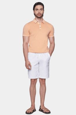 The Mercerized Cotton Polo (Creamsicle Orange)