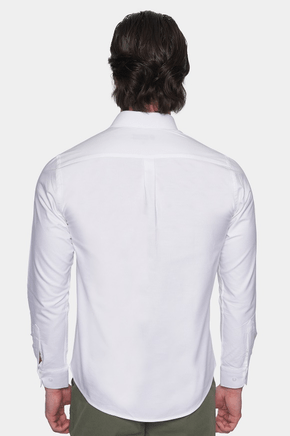 Premium Cotton Dress Shirt (White)