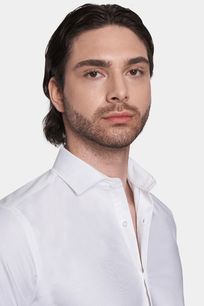 Premium Cotton Dress Shirt (White)
