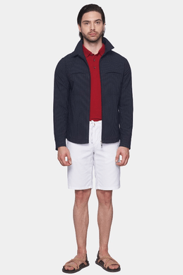 The Mercerized Cotton Polo (Cardinal Red)