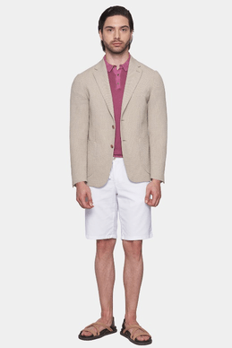 The Mercerized Cotton Polo (Fuschia)