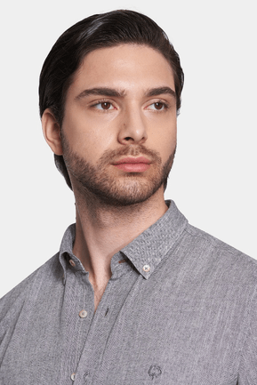 The Luxury Linen Shirt (Primer Gray)