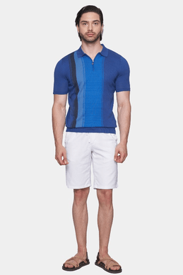 The Mercerized Cotton Polo (Ocean Tones)