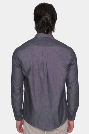 Premium Cotton Dress Shirt (Dark Gray)
