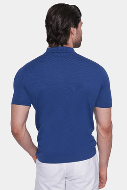 The Mercerized Cotton Polo (Ocean Tones)