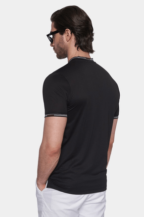 The Mercerized Cotton Polo (Race Black)