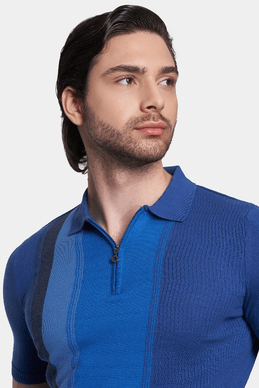 The Mercerized Cotton Polo (Ocean Tones)