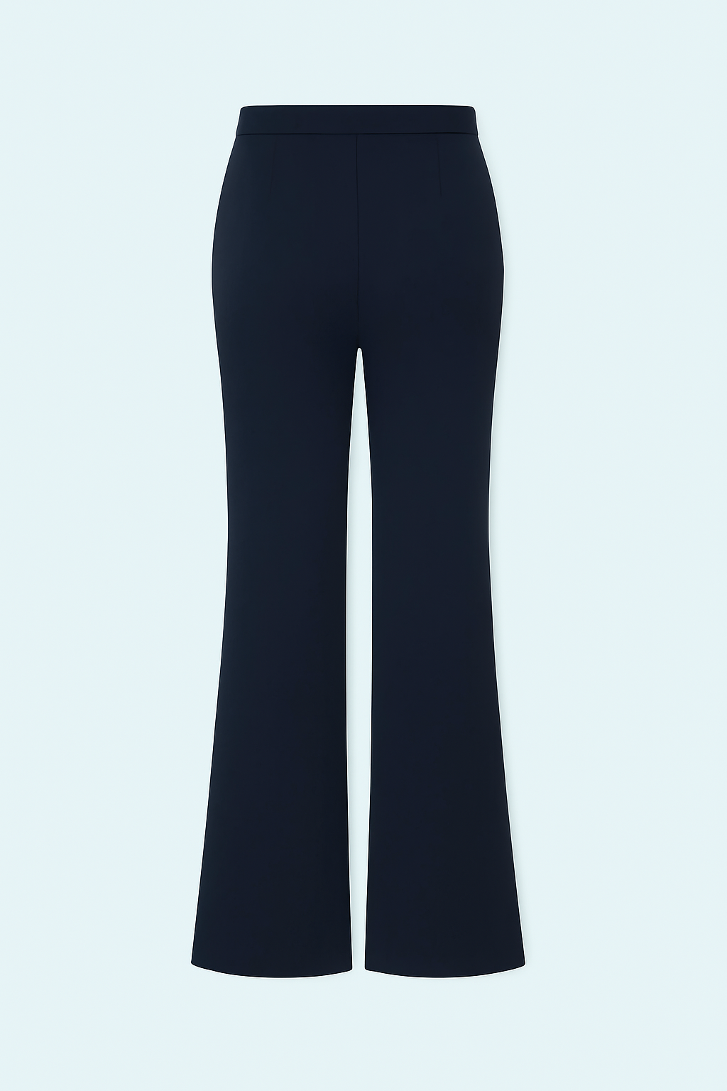 Pintuck wide leg pant