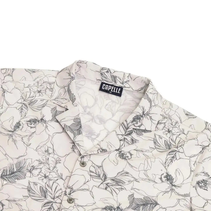 Secret Garden Men's Button Down Resort Shirt, Modern Fit