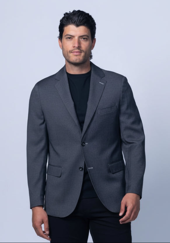 Nero Grey And Black Dobby Stretch