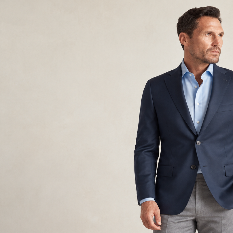 Stackpole Signature Collection navy sport coat