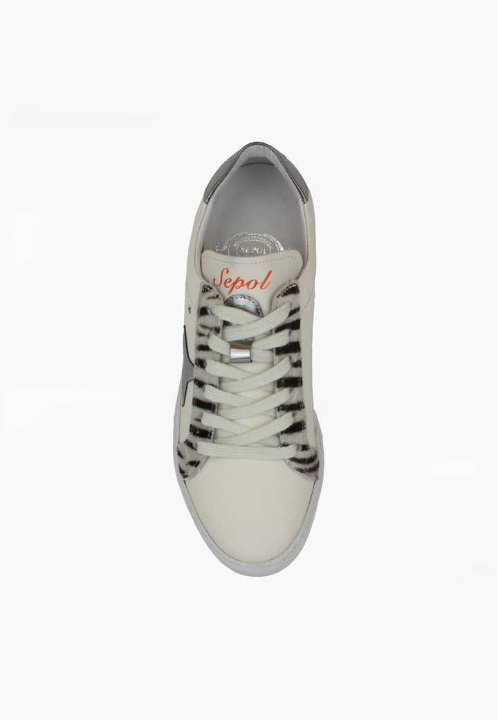Sepol Women's Star Sneaker White