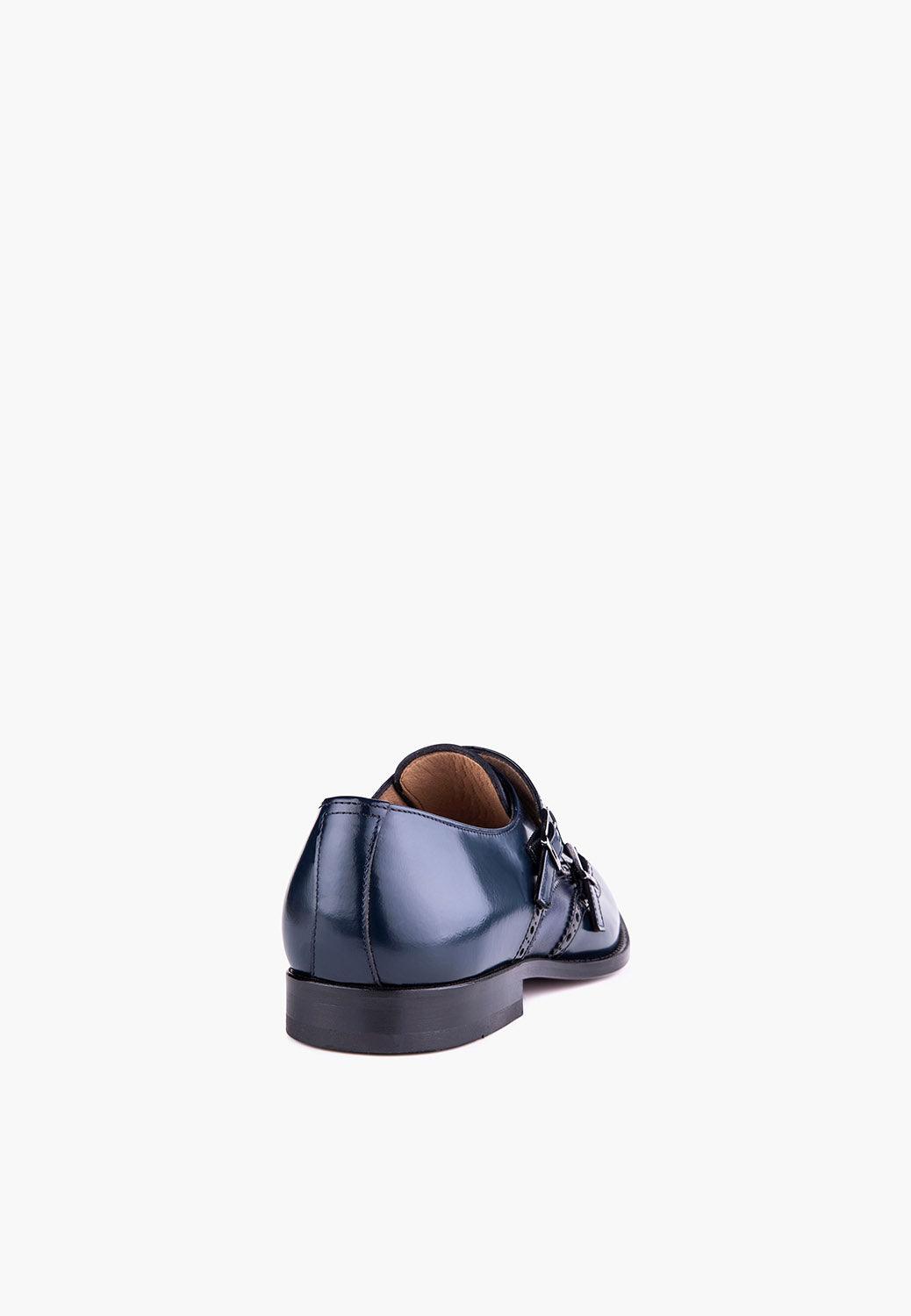 Stunner Double Monk Navy - SEPOL Shoes