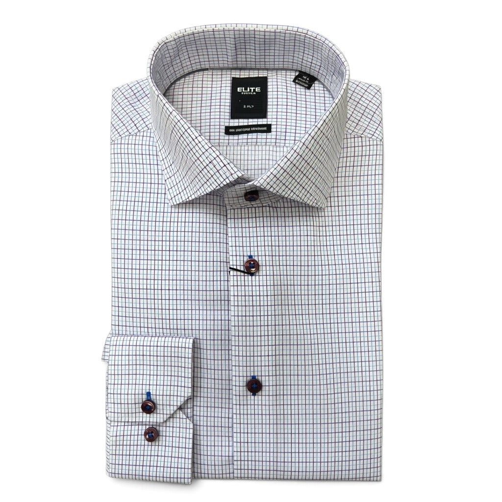 ELITE LAVENDER CHECK SHIRT