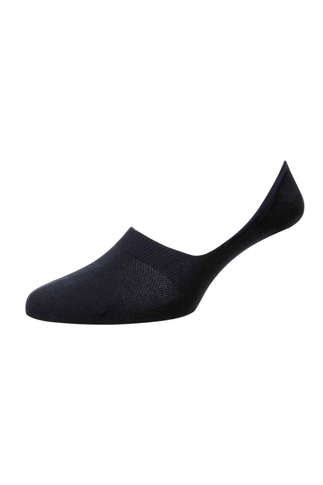 Rio Egyptian Cotton Women's Invisible Socks - Navy