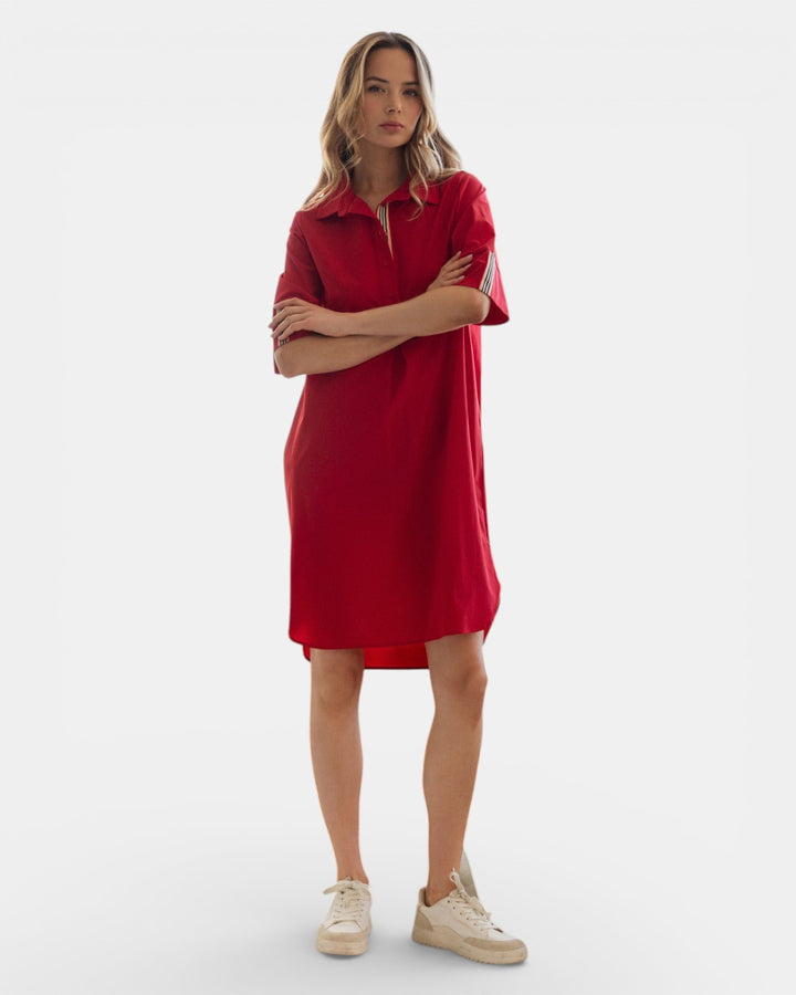 Wendi Woven Tunic Dress Black / 52349W / XS