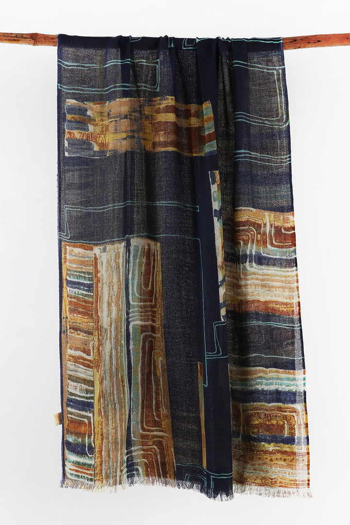 Printed Silk Cashmere Pashmina Scarves