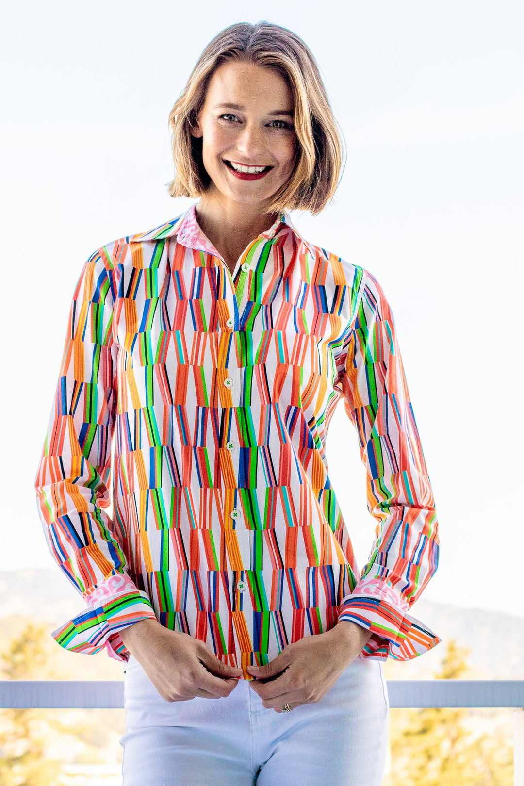 Rome Shirt in New Kaleidoscope Print