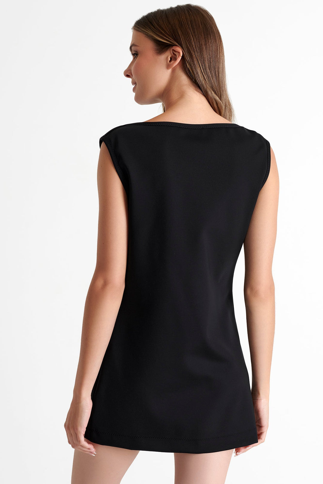 Short Dress 2 / 800 Caviar / 75% POLYAMIDE, 25% ELASTANE