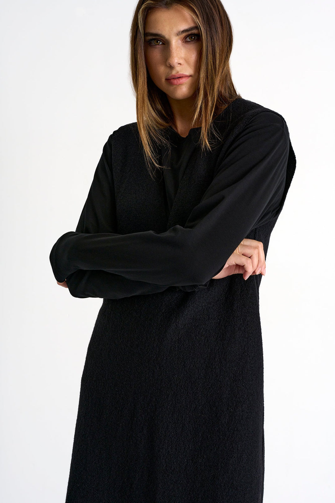 52276-77-800 - Dress 2 / 800 Caviar / 100% WOOL