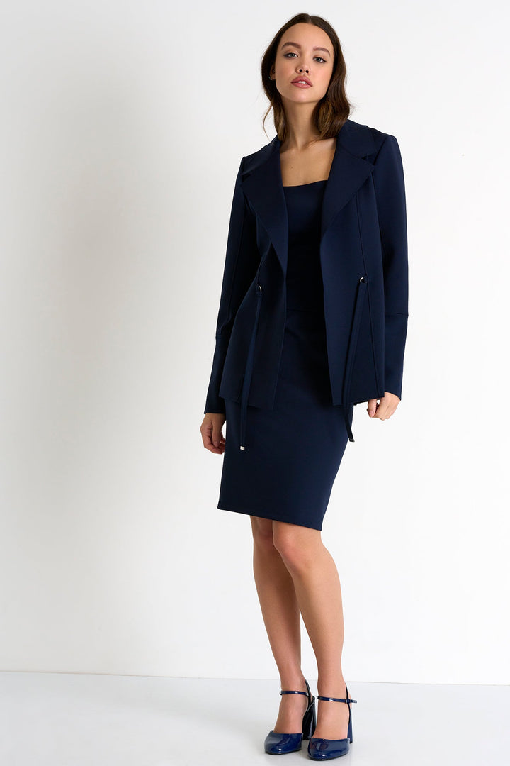 Pencil Skirt - 52367-46-550 02 / 550 Navy / 75% POLYAMIDE, 25% ELASTANE