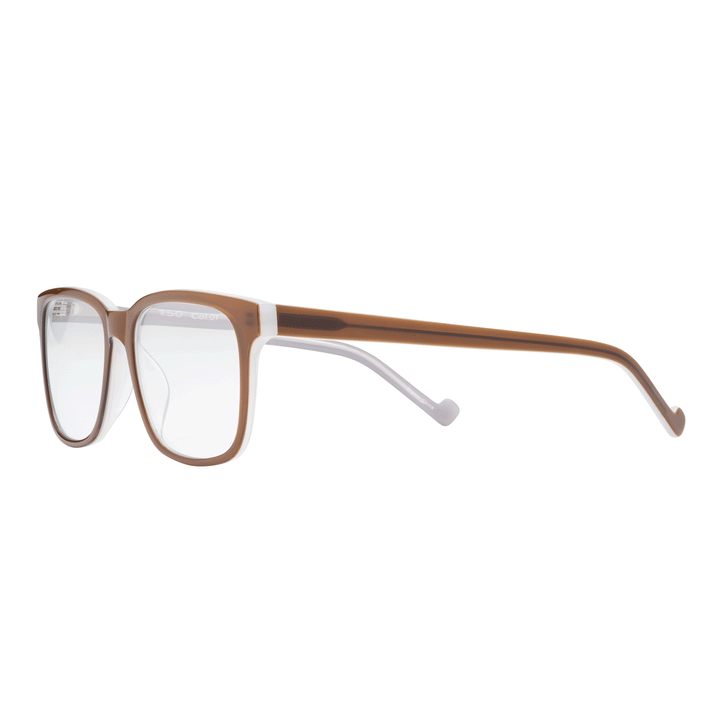 transition reading glasses oversized brown gray