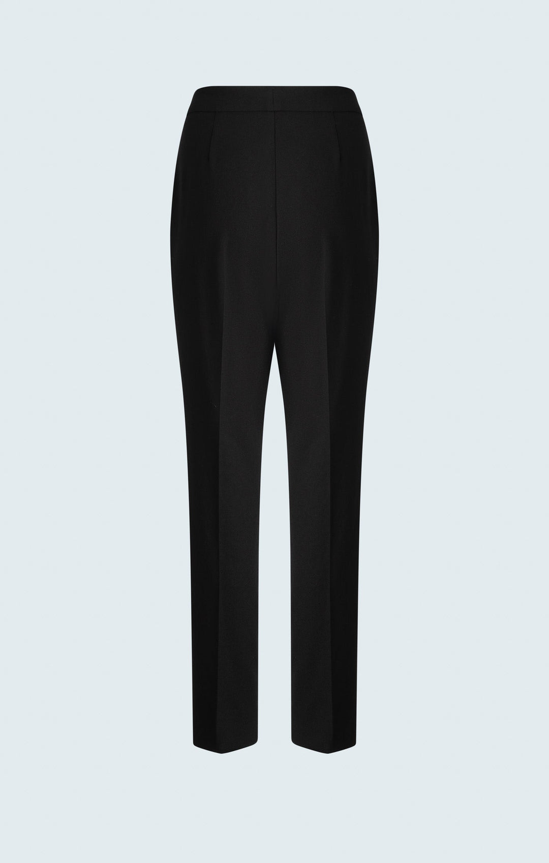 Crop pant with front pleat