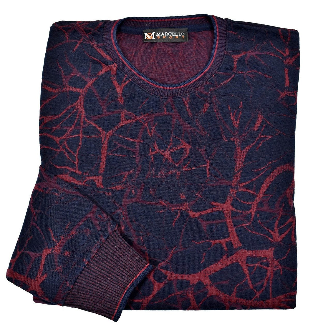 606 Cracked Ruby Knit - Marcello Sport