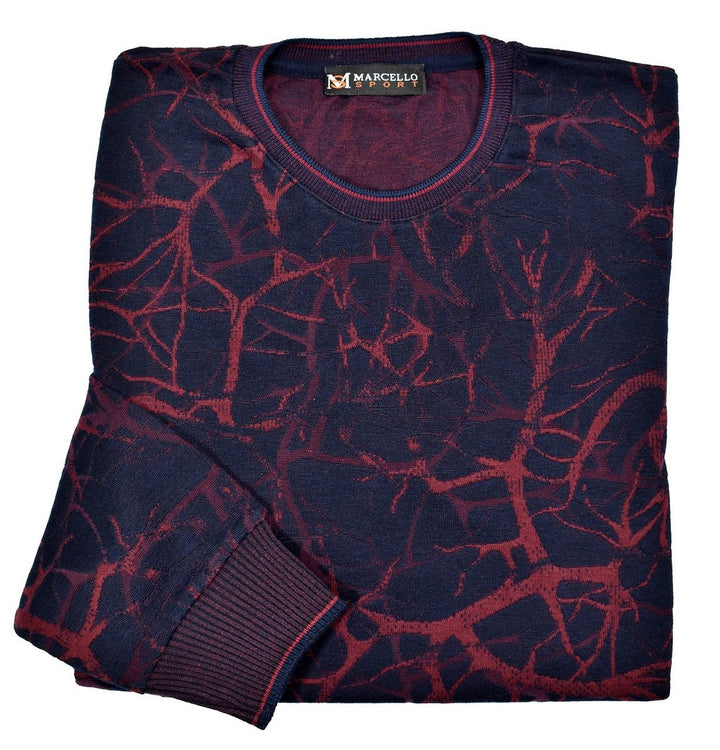 606 Cracked Ruby Knit - Marcello Sport